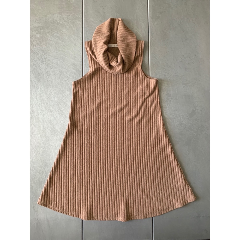 Socialite sleeveless cowl swing dress